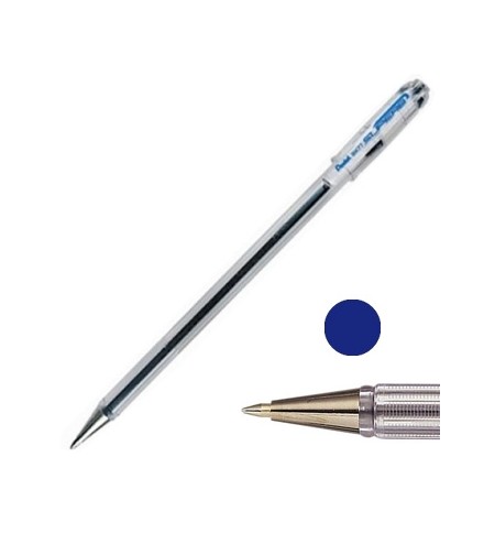 Esferográfica Pentel BK 77 Azul 0,7mm 12un