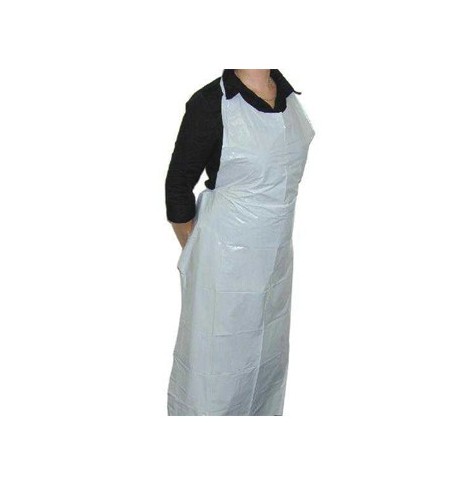 Avental Polietileno Branco 70x110cm 100un