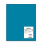 Cartolina 50x65cm Azul Caribe 240g 25 Folhas Canson