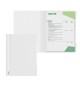 Classificador Capa Transparente Branco Leitz 4191 25un