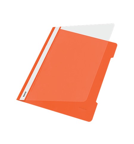 Classificador Capa Transparente Laranja Leitz 4191 25un