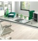 Classificador Capa Transparente Verde Leitz 4191 25un