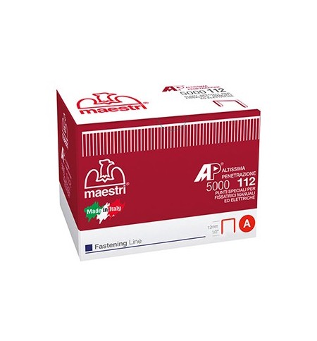 Agrafo 112 Forest (12mm) para Rocamatica 114 Cx. 5000un