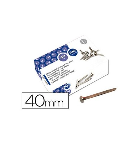 Ataches Latão 40mm N.8 100un