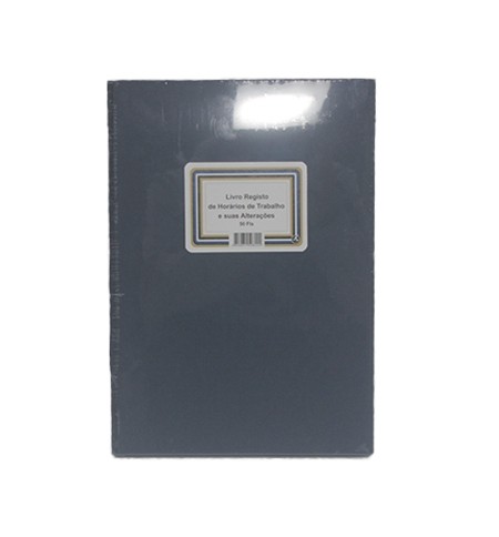 Livro Ponto Registo de Horário Trabalho e Alterações