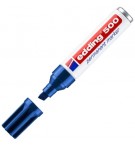 Marcador Permanente Grosso Edding 500 2-7mm Azul 1un