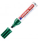 Marcador Permanente Grosso Edding 500 2-7mm Verde 1un