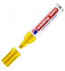 Marcador Permanente Grosso Edding 500 2-7mm Amarelo 1un