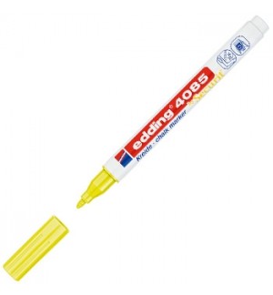 Marcador Giz Edding 4085 1-2mm Amarelo Fluorescente 1un