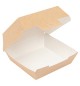 Caixa Hamburguer THEPACK 6,2x12,5x13cm Natural 50un