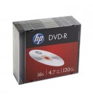 DVD-R 4.7GB 16x HP Slim Case 10un