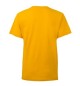 T-Shirt Criança Algodão 155g Amarelo Tamanho 5/6 Pack 2un