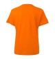 T-Shirt Criança Algodão 155g Laranja Tamanho 9/11 Pack 2un