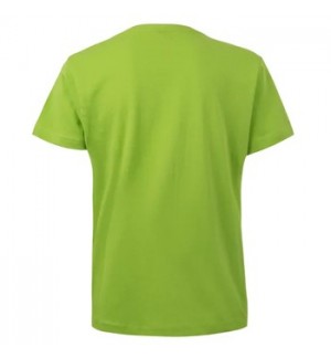 T-Shirt Criança Algodão 155g Lima Tamanho 9/11 Pack 2un