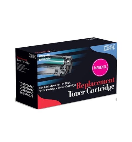 Toner IBM para HP 205A Magenta CF533A 900 Pág.