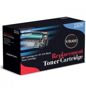 Toner IBM para HP 37A Preto CF237A 11000 Pág.