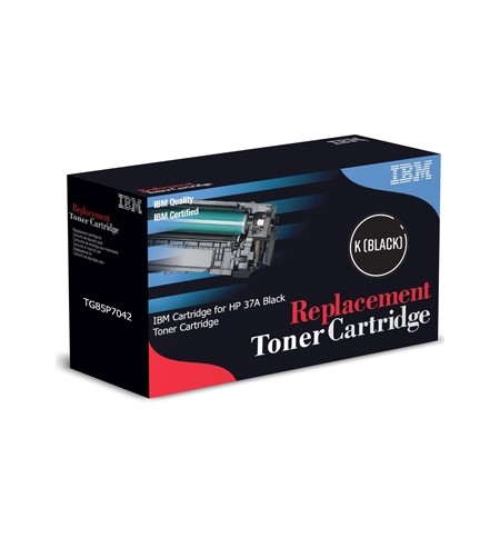 Toner IBM para HP 37A Preto CF237A 11000 Pág.
