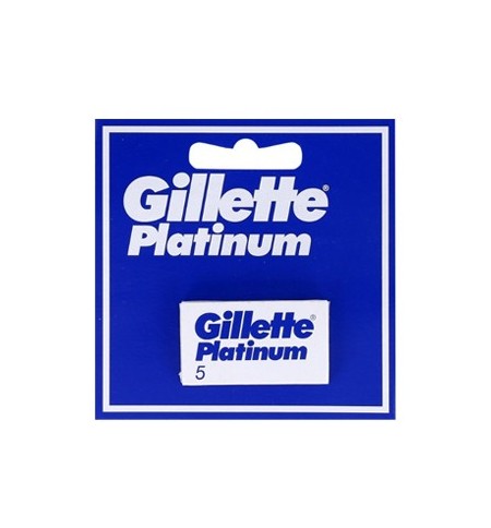 Lâminas Gillette Platinum Recarga 5un