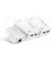Kit PowerLine 500Mbps c/Wir n 300Mbps 3un
