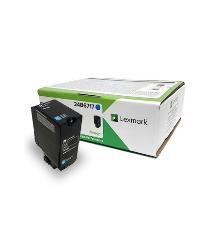 Toner LEXMARK Azul 24B6717 13000 Pág.