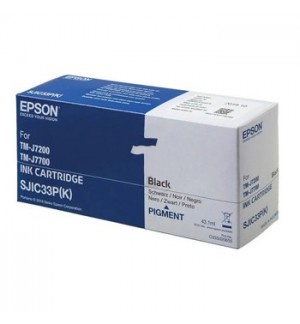 Tinteiro Epson SJIC33P Preto C33S020700
