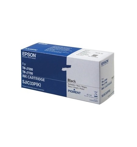 Tinteiro Epson SJIC33P Preto C33S020700