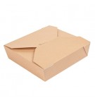 Caixa Cartolina Kraft 21,7x21,7x6cm 2910ml THEPACK 100un