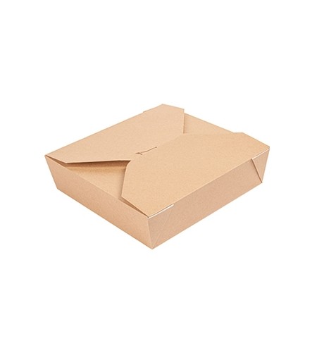 Caixa Cartolina Kraft 21,7x21,7x6cm 2910ml THEPACK 100un