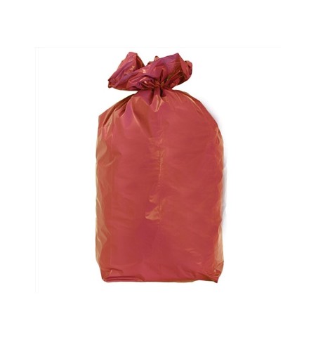 Sacos Lixo 100-120L 85x105cm 15,5my Vermelh 20Kg Carga-20un