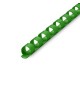 Argolas PVC Encadernar 06mm Verde 20 Folhas 100un