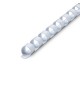 Argolas PVC Encadernar 08mm Branco 40 Folhas 35031 100un