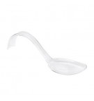 Colheres Aperitivos Reutilizáveis Transparente 50un