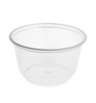 Tigelas 475ml Plástico PP Transparente 50un