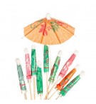 Palitos Adornos Sortidos Madeira para Festas 100un