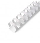 Argolas PVC Encadernar 25mm Branco 240 Folhas 35036 50un