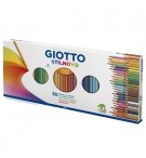 Lápis Cor 50un Cx Cartão Giotto Stilnovo 18cm