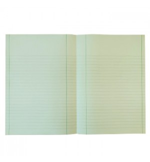 Caderno Papel Almaço A4 Pautado Azul c/Margem 5Fls