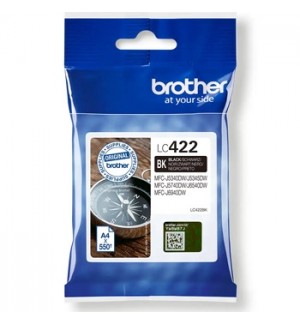 Tinteiro Brother LC422BK Preto 550 Pág.