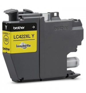 Tinteiro Brother LC422XLY Amarelo 1500 Pág.