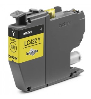 Tinteiro Brother LC422Y Amarelo 550 Pág.