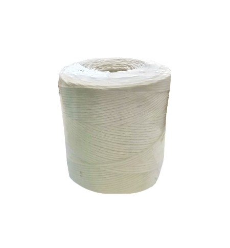 Rafia Sintética Novelo Branco 1Kg