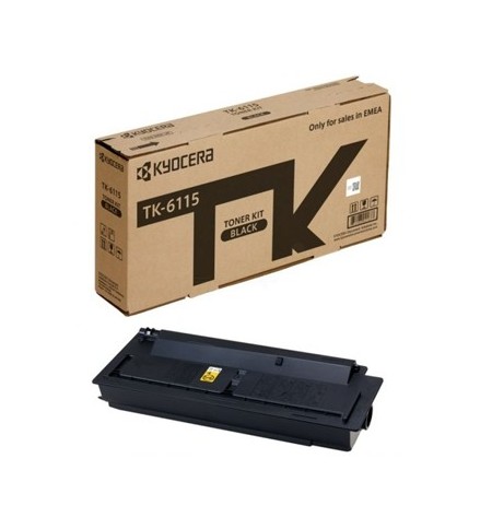 Toner Kyocera TK-6115 Preto 1T02P10NL0 15000 Pág.