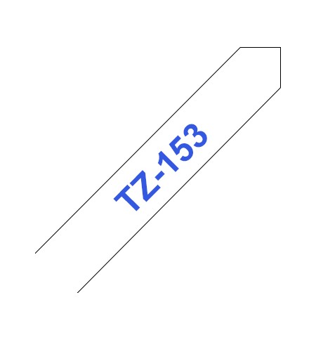 Fita Laminada 24mmx8mts Transparente/Azul