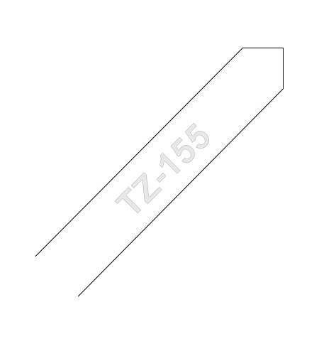 Fita Laminada 24mmx8mts Transparente/Branco