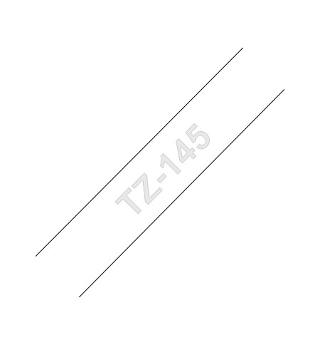 Fita Laminada 18mmx8mts Transparente/Branco