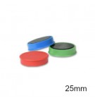 Magnetos 25mm Cores Sortidas Pack 10un (kf02643)