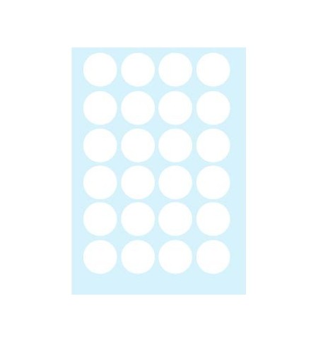 Etiquetas Redondas Removíveis 40mm Nº4476 100Fls 2400un