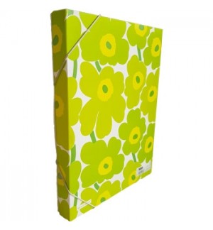 Porta Documentos Plast Marimekko 325x245mm Verde-1un