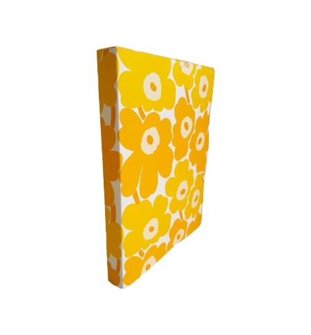 Pasta Plástico c/Elásticos A4 Abas Amarelo 1un