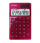 Calculadora de Bolso Casio SL1000TWRD Vermelha 10 Digitos